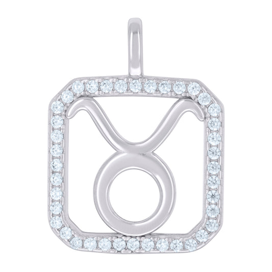 925 Sterling Silver Cz Pendant