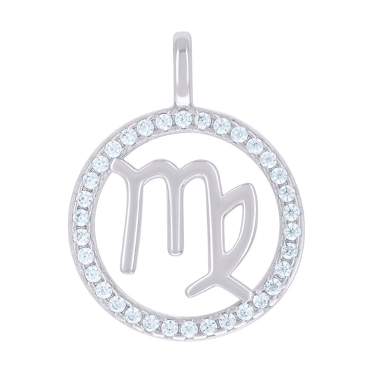 925 Sterling Silver Cz Pendant