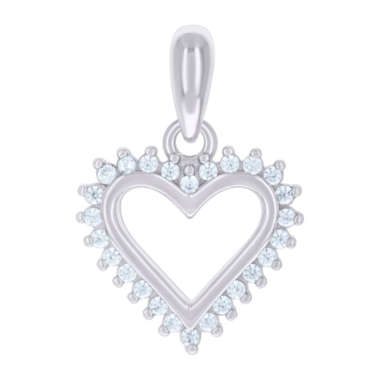 925 Sterling Silver Cz Pendant