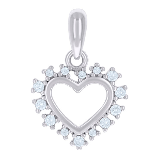 925 Sterling Silver Cz Pendant