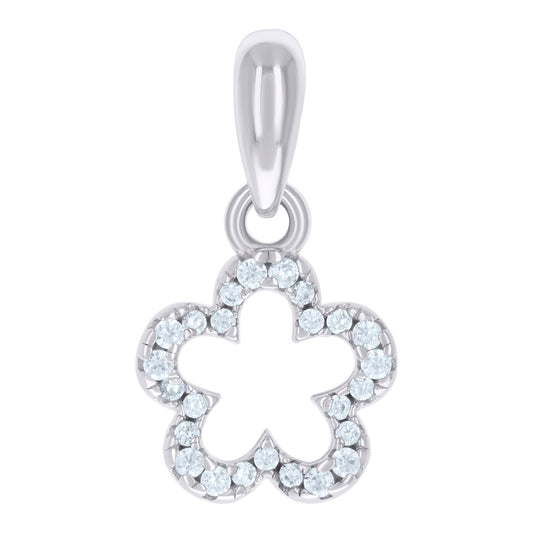 925 Sterling Silver Cz Pendant
