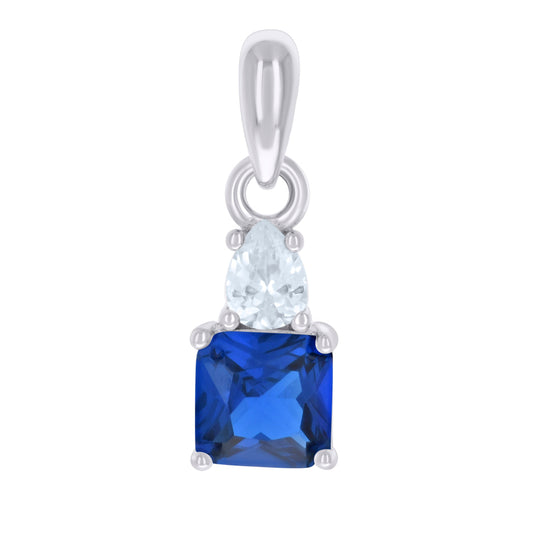 925 Sterling Silver Cz Pendant