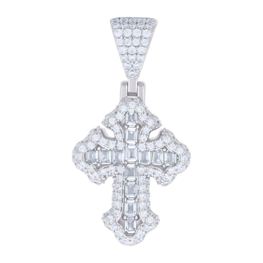 925 Sterling Silver Cz Pendant