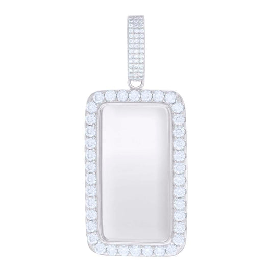 925 Sterling Silver 2.72Ct Moissanite Pendant