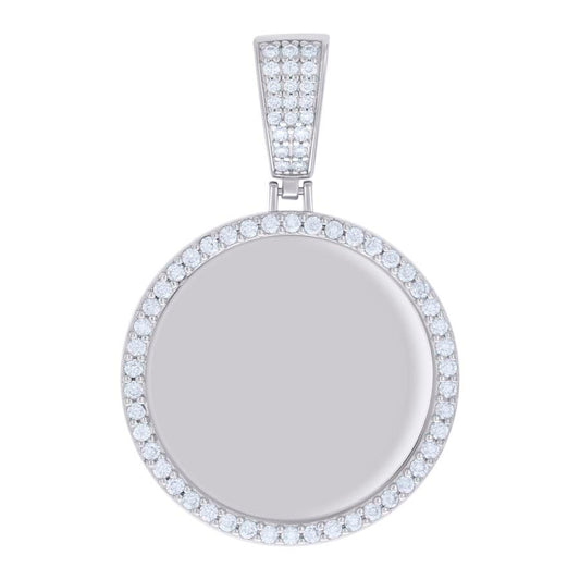 925 Sterling Silver 1.20Ct Moissanite Pendant