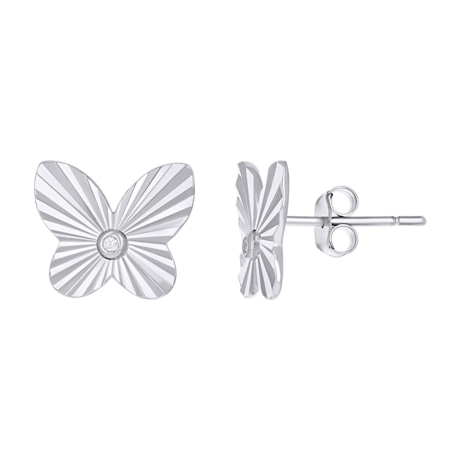 925 Sterling Silver Cz Earrings