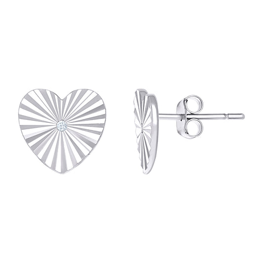 925 Sterling Silver Cz Earrings