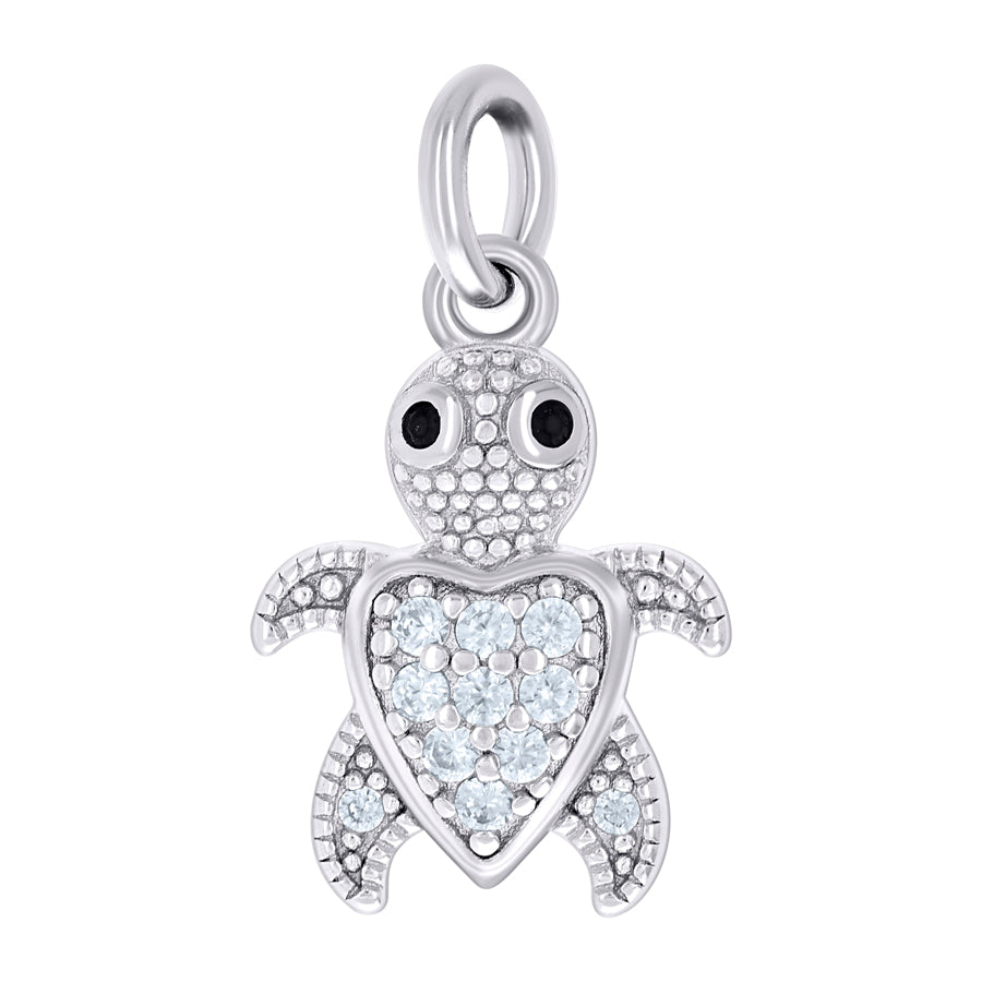 925 Sterling Silver Cz Pendant