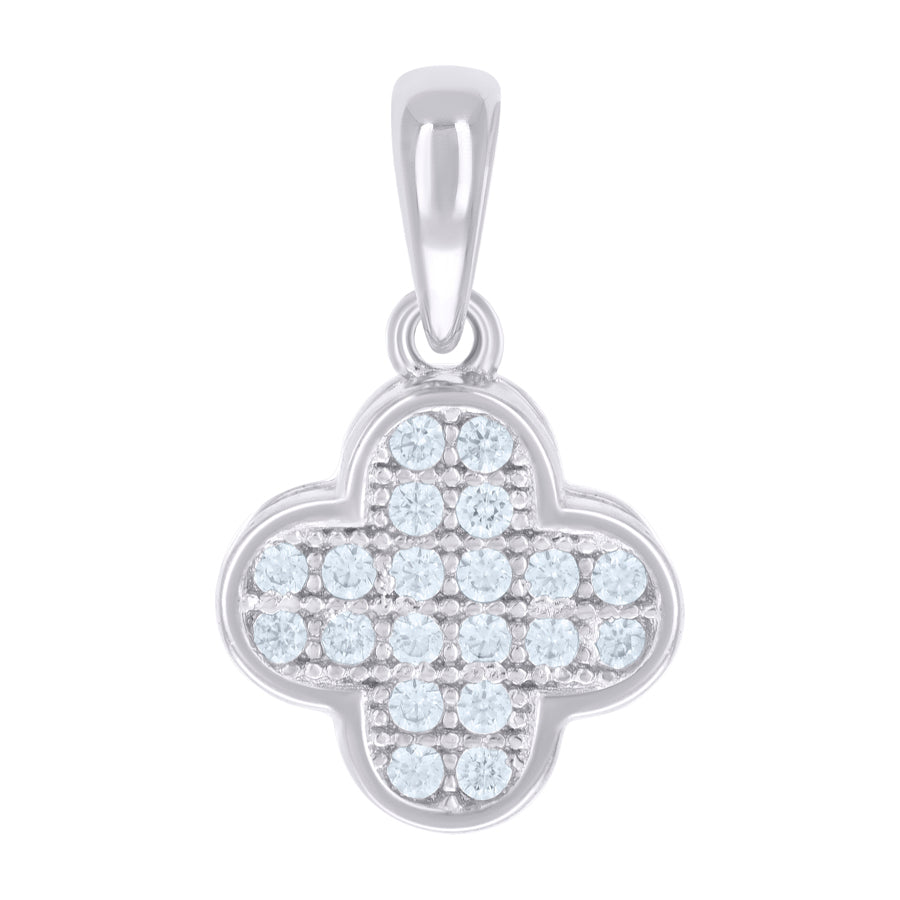 925 Sterling Silver Cz Pendant