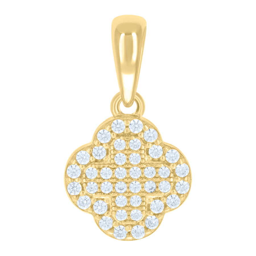 925 Sterling Silver Moissanite Pendant