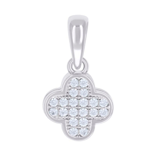 925 Sterling Silver Moissanite Pendant