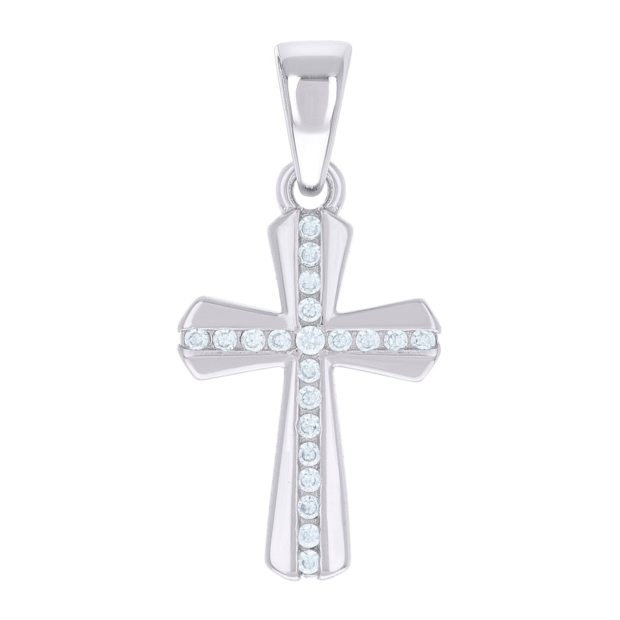 925 Sterling Silver Cz Pendant