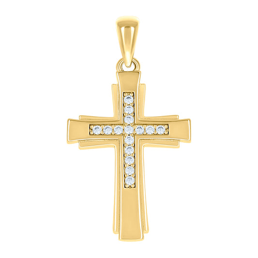 925 Sterling Silver Cz Pendant