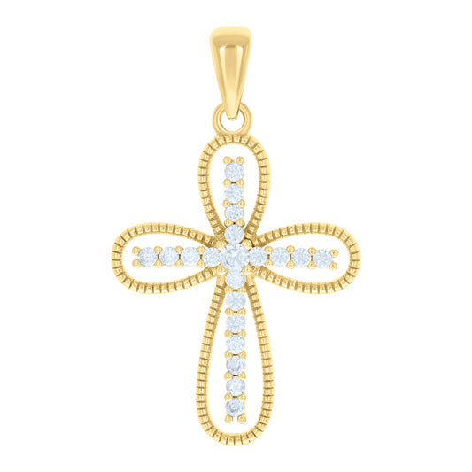 925 Sterling Silver Cz Pendant
