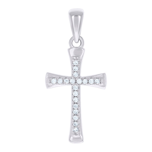 925 Sterling Silver Cz Pendant