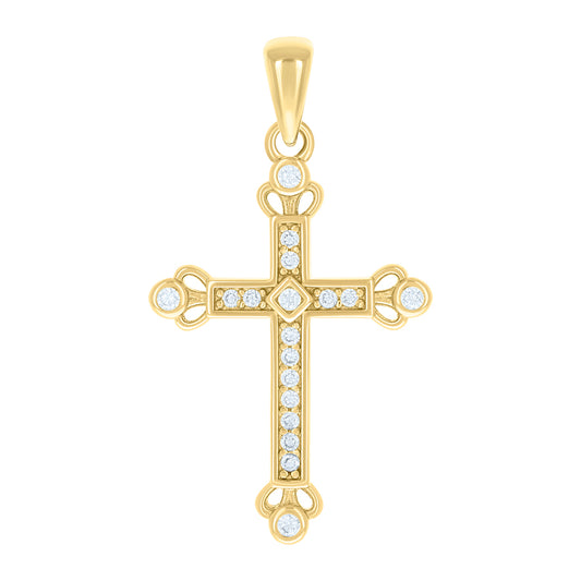 925 Sterling Silver Cz Pendant