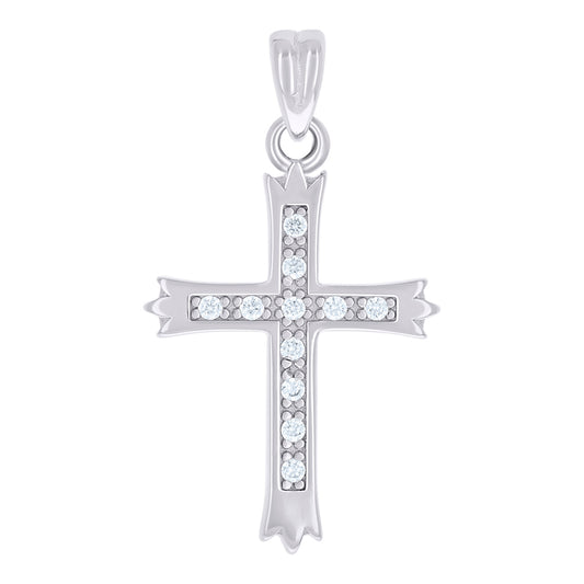 925 Sterling Silver Cz Pendant