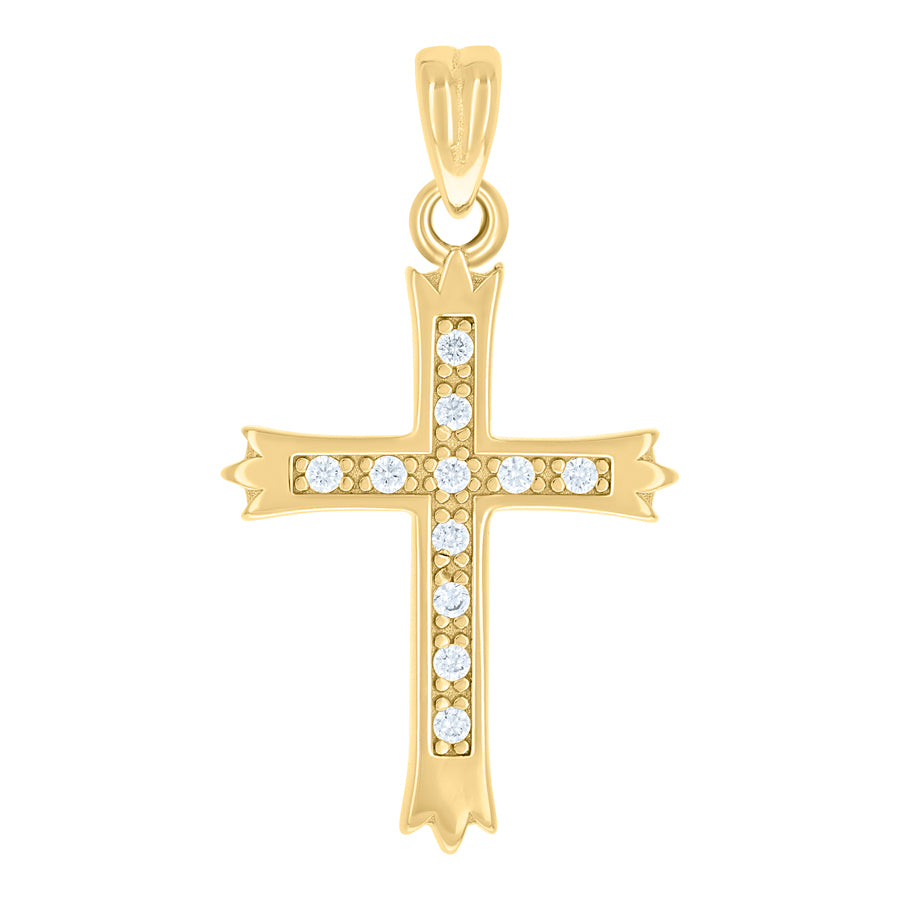 925 Sterling Silver Cz Pendant