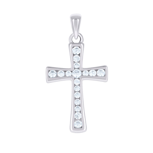 925 Sterling Silver Cz Pendant