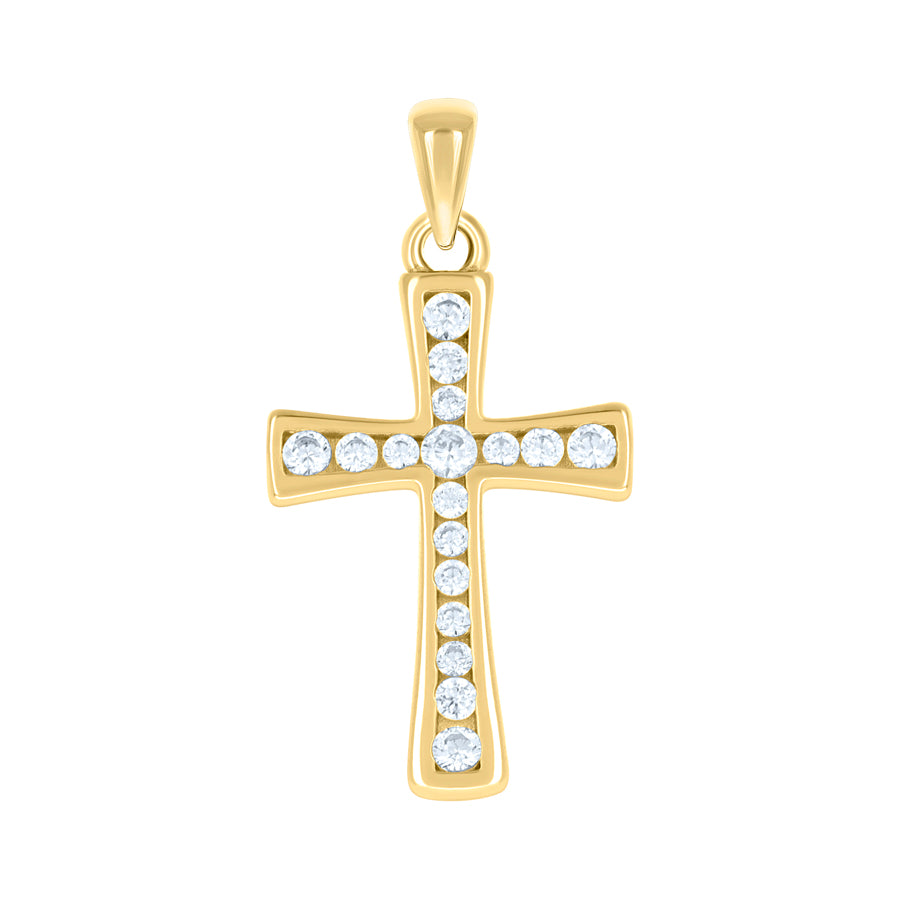 925 Sterling Silver Cz Pendant