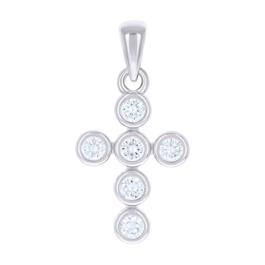 925 Sterling Silver Cz Pendant