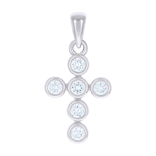 925 Sterling Silver Cz Pendant