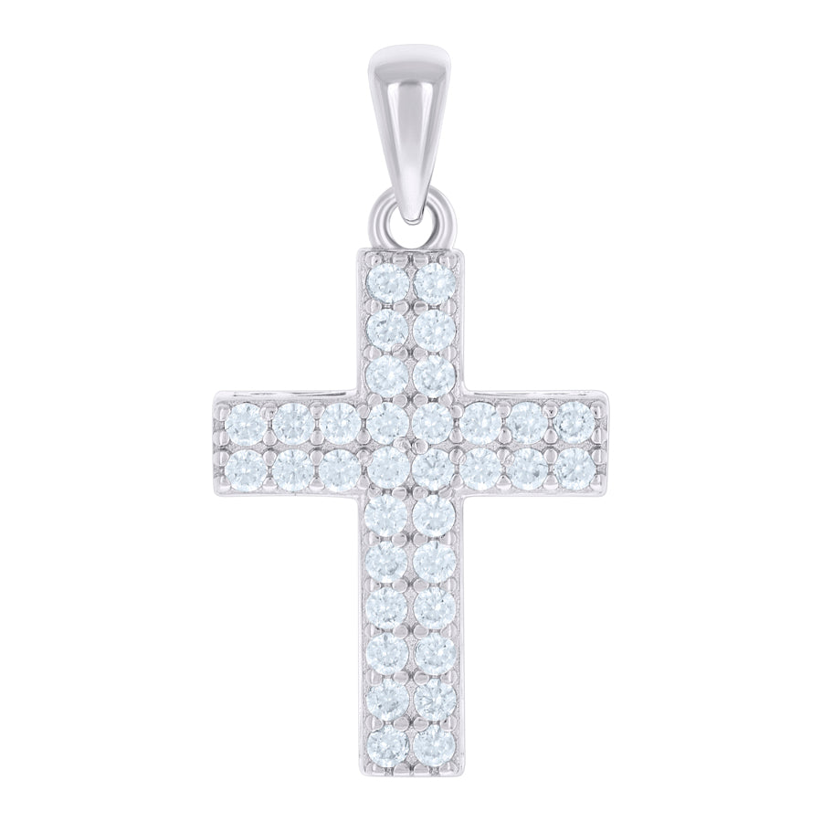 925 Sterling Silver Cz Pendant