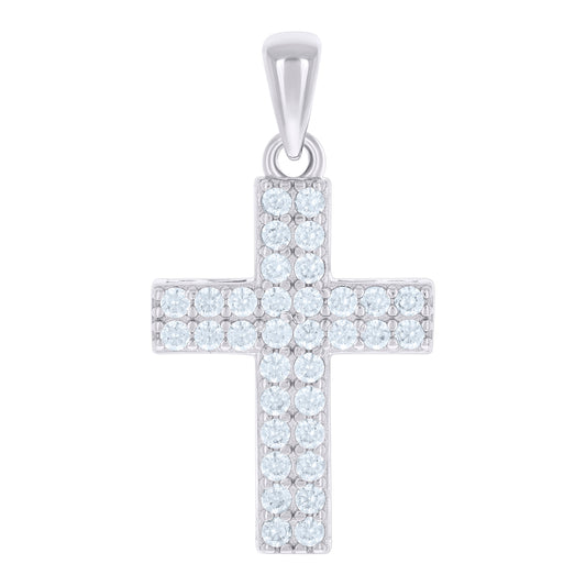 925 Sterling Silver Cz Pendant