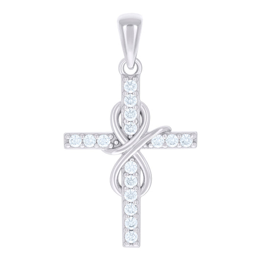 925 Sterling Silver Cz Pendant