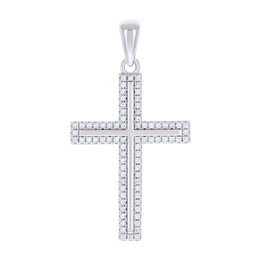 925 Sterling Silver Cz Pendant