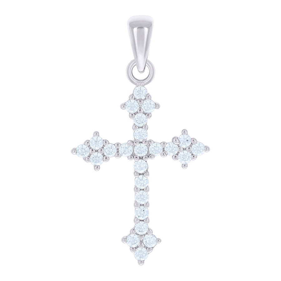 925 Sterling Silver Cz Pendant