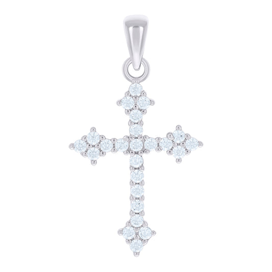 925 Sterling Silver Cz Pendant
