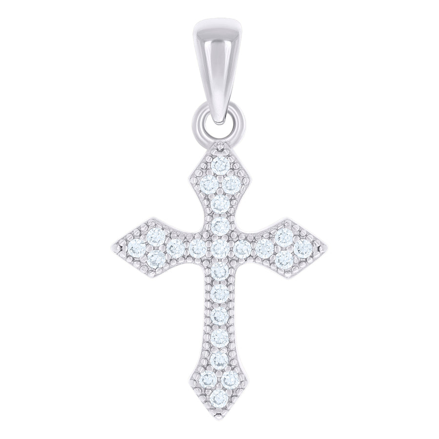925 Sterling Silver Cz Pendant