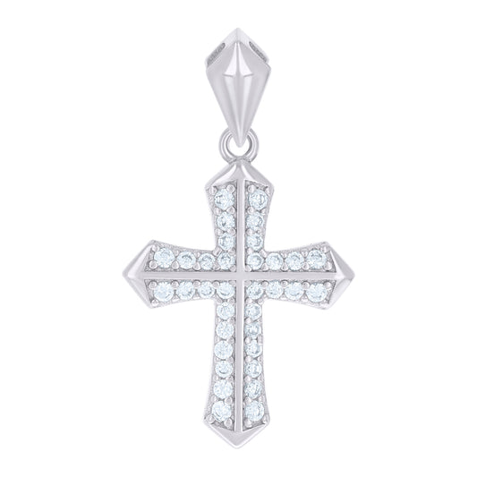 925 Sterling Silver Cz Pendant