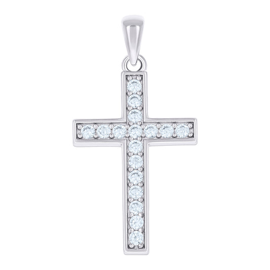 925 Sterling Silver Cz Pendant