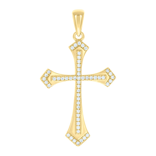 925 Sterling Silver Cz Pendant