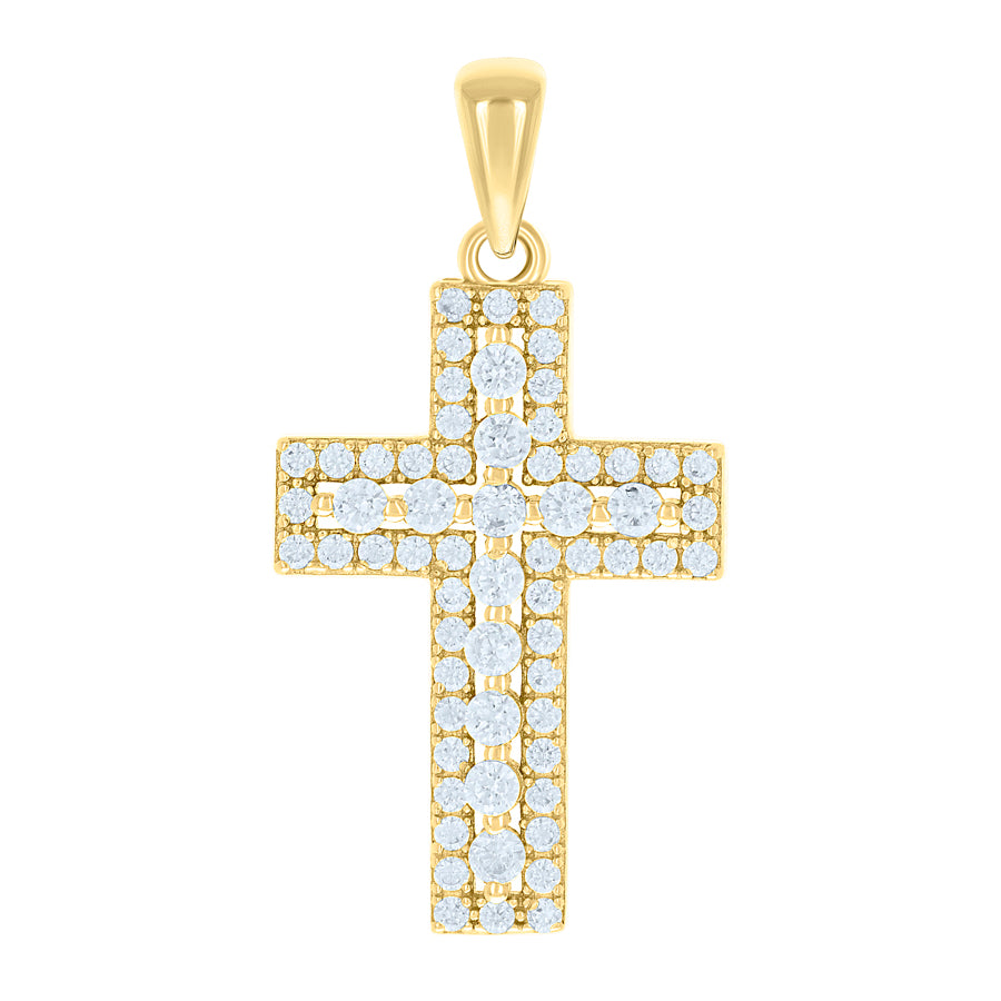 925 Sterling Silver Cz Pendant
