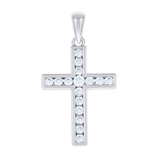 925 Sterling Silver Cz Pendant