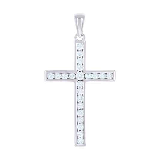 925 Sterling Silver Cz Pendant