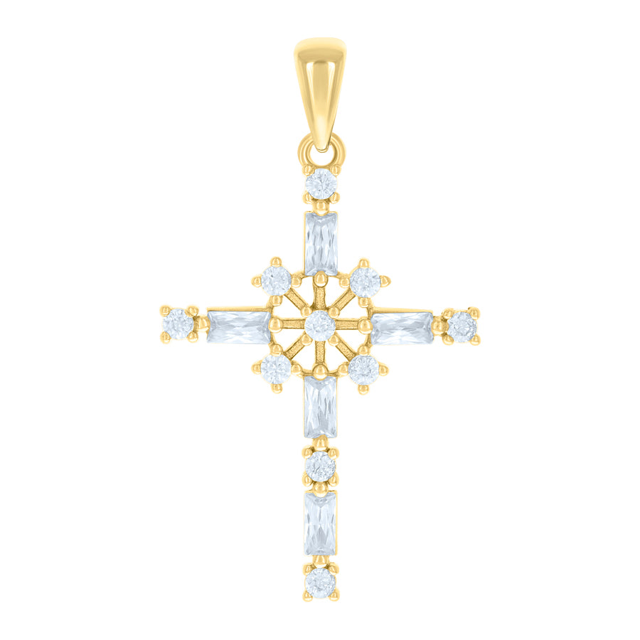 925 Sterling Silver Cz Pendant