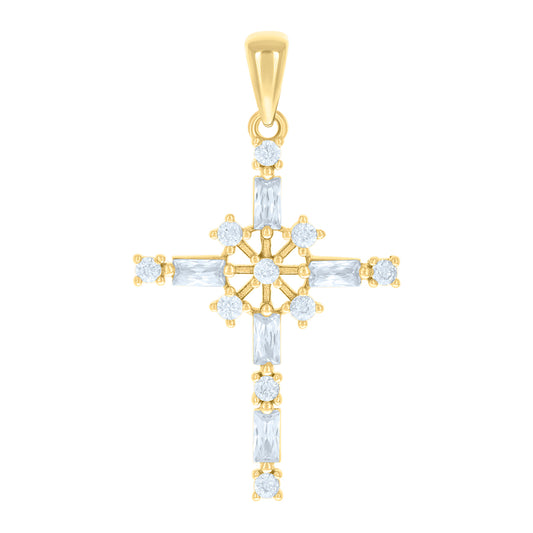 925 Sterling Silver Cz Pendant