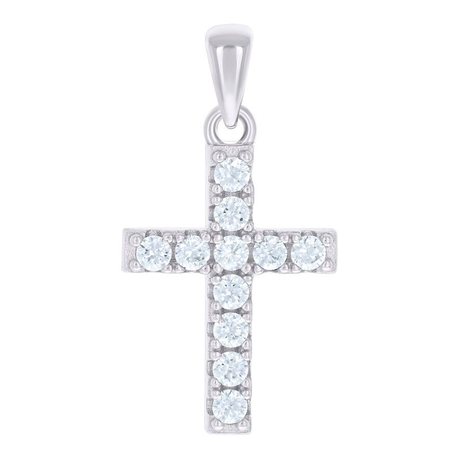 925 Sterling Silver Cz Pendant