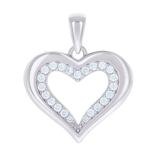 925 Sterling Silver Cz Pendant
