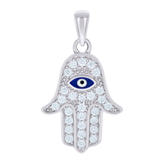 925 Sterling Silver Cz Pendant