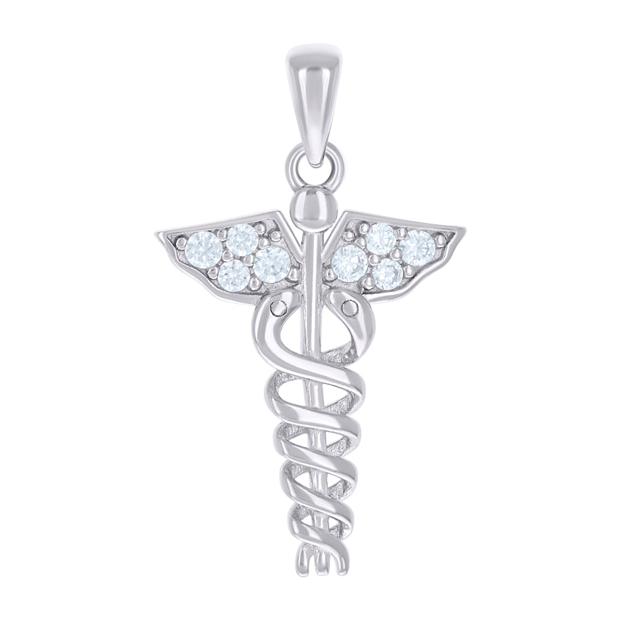 925 Sterling Silver Cz Pendant