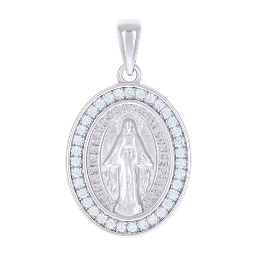 925 Sterling Silver Cz Pendant
