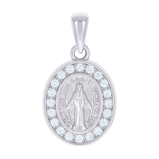 925 Sterling Silver Cz Pendant
