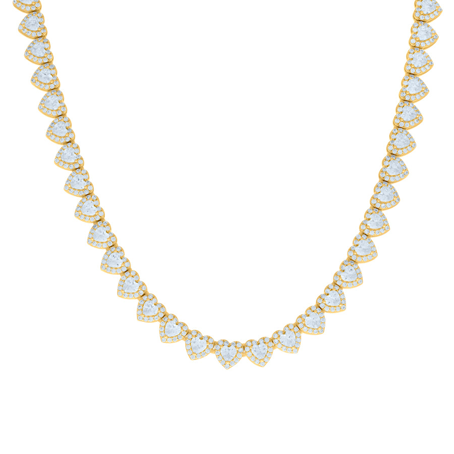 925 Sterling Silver Moissanite Necklace