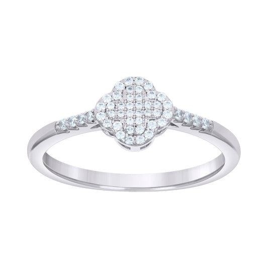 925 Sterling Silver Cz Ring S5-S10