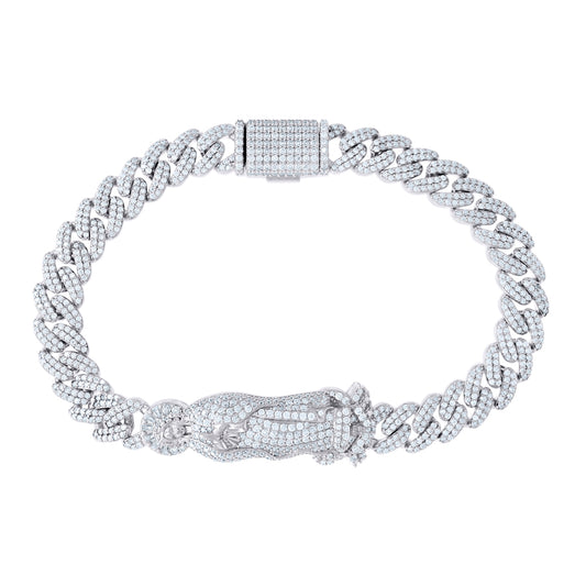 925 Sterling Silver R:6.29Ctw, B:0.29Ctw Moissanit